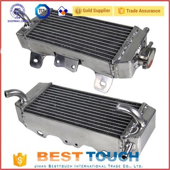 Hot selling oem 4OMM 2ROW vehicle radiator for HONDA RVF400 NC30 NC35 VFR400 TOP BOTTOM
