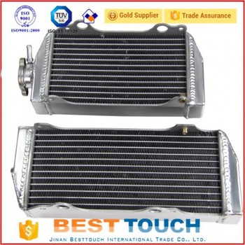 34MM 2ROW motorsport all aluminum radiator for KAWASAKI BRUTE FORCE KVF750 2005 207 KVF650 2006 2009