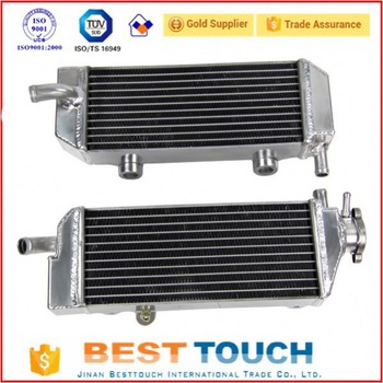 OEM radiator motor 40MM 2ROW performance radiator for HONDA CRF450R 2013 2014