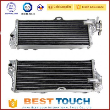 Hot selling motorcycle 26MM 1ROW full aluminum radiators for HONDA CR125 CR250R 1998 1999