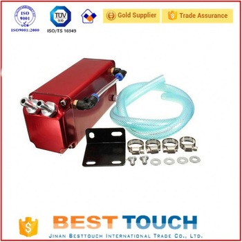 Pollution abatement red square aluminum marine fuel tank cover square shape oil catch tank