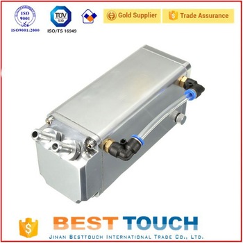 Alloy silver square aluminum cusso oil catch tank cusso reservoir for scania parts