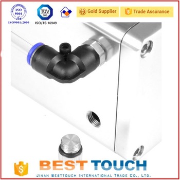Auto Original facto chrome square aluminum oil air reservoir tank cooling car catch can for auto parts