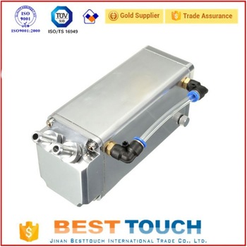 Pollution abatement silver square aluminum storage tank for food grade oil catch fuel tank trailer for Audi