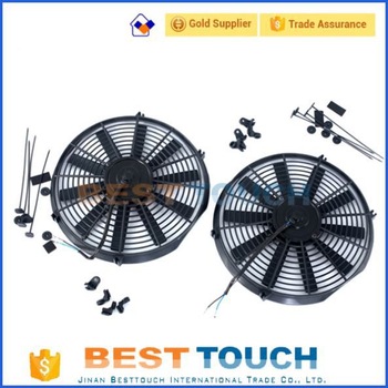 MUSTANG V8 1964-1966 AT bus parts 12’’ inch dual electric cooling fan for FORD