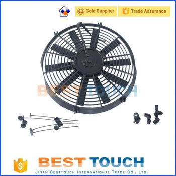 R9 / 11 GT C-TYPE L4 TURBO 1.4L OHV ENGINE 83-87 AT slim 120W electric cooling fan for Polaris