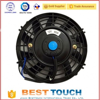 For MAZDA 12v 80w fan with shroud radiator fans for sale