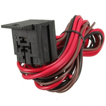 new 200 185 degree engine cooling fan thermostat temperature switch 60 amp relay install kit