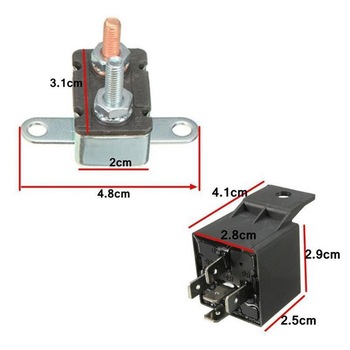 new 185 175 fan thermostat temperature switch relay kit