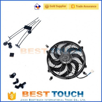 MUSTANG V8 289 1965-1966 MT bus 12V radiator cooling fan electric for FORD