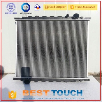Universal truck radiator cove all aluminum for MAN TGA