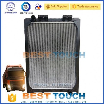 DAF 95 XF FAD 95 XF 480 BEHR SERVICE 2204122 truck complete aluminum radiator