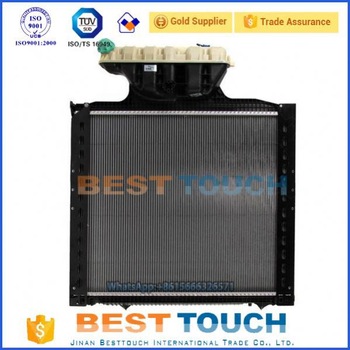 95 XF FAC 95 XF 430 AVA QUALITY COOLING DF2004 truck radiator fin machine for DAF