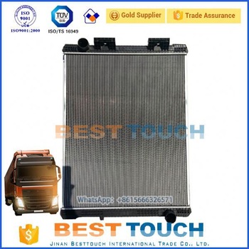 DAF 85 FAD 85 400 AURADIA KDF 004 aluminum with plastic tank truck radiator