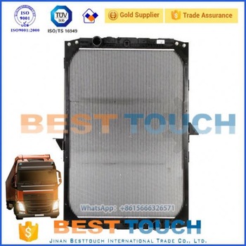 DAF 85 FAD 85 400 AURADIA KDF 004 aluminum with plastic tank truck radiator
