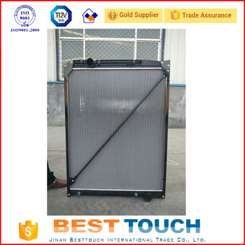Aluminum core truck radiator for MERCEDES OEM 9425001203