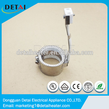 Stainless Steel Sheath Extruder Ceramic Band Heater Barrel Heater