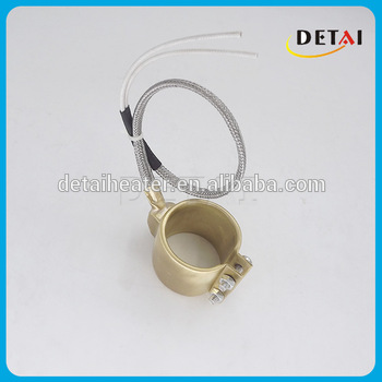 Industrial electric nozzle brass band heater for injection molding machine