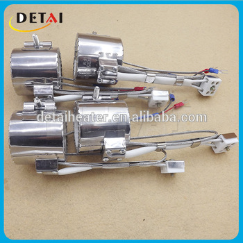 Ceramic band heater with J type thermocouple