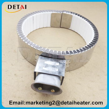 Detai Customized Ceramic Heater Coil Heating Resistance 220v