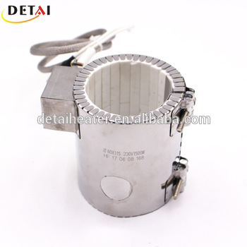High temperature Ceramic Electric Rings Band Heaters 1500W