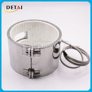 Detai custom made 220v ceramic band heater for extruder