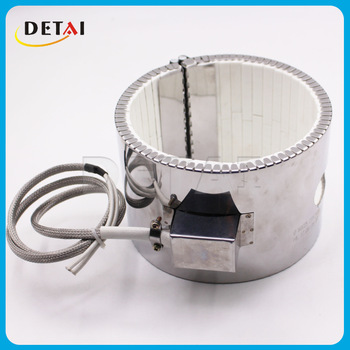 Detai custom made 220v ceramic band heater for extruder
