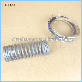 K J thermocouple coil heater with factory low price