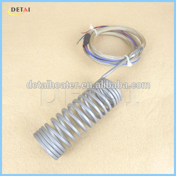 K J thermocouple coil heater with factory low price