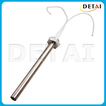 220v 1kw cartridge heater threaded flange single head electric heat pipe single ended electric