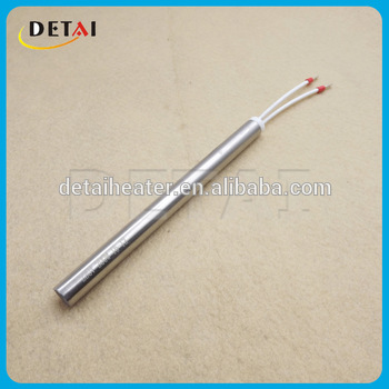 Stainless steel custom made electric cartridge heater with <font color='red'>ceramic</font> <font color='red'>bead</font>