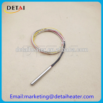 Cartridge heater with J type thermocouple