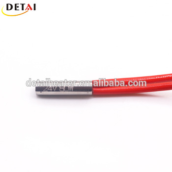 High Quality Density 24V 80W Cartridge Heaters For 3D Printer