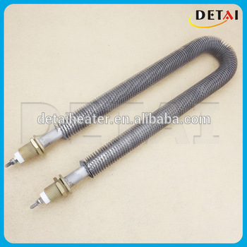 U Shape For Air Conditioner Heat Exchange Fin Tube Heater