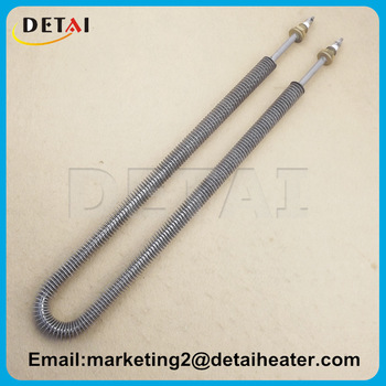 Air Heater Finned Heating Element 220v 1500w