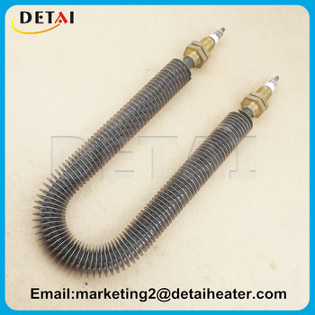220v Electric Spiral Fin Tube Heater 500w Heater Element