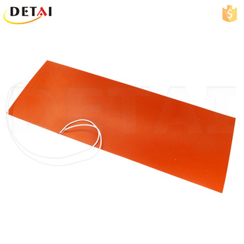 DETAI 230V 164W flexible silicone rubber heater