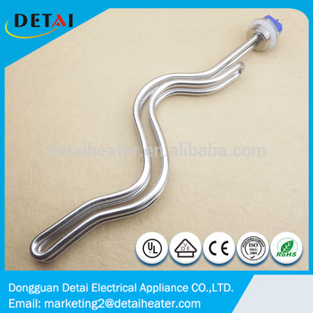 AC Water Boiler Heating Element Ripple Heater Tube