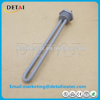 Teflon coated detai 12V 300W dc u type water heater element