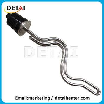 Detai 2” Tri-clamp (OD64) Stainless Steel 304 Electric Heating Element for Home Brewing