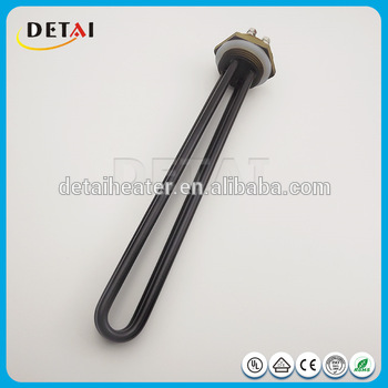 Teflon Coated screw plug water heating element with CE approval