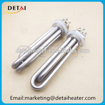 Detai 380v 6kw 3 phase ULWD heating element