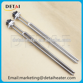 Foldback shape water heater parts pipe heating elements