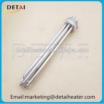 Detai 415v 5kw 3 phase electric immersion heating element