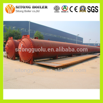 Made in China Horizontal Large Autoclave for Wood Sterilization