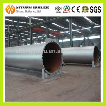 Made in China Horizontal Large Autoclave for Wood Sterilization