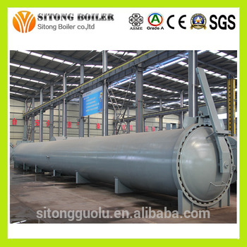 Made in China Steaming Kettle with Automatic Door Autoclave Kettle