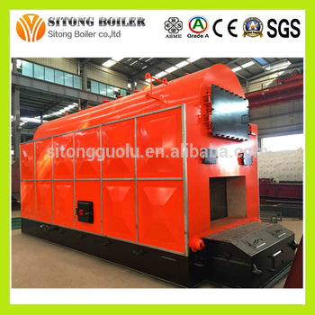 Water Tube 2 ton 4 ton 6 ton Wood Pellet Coal Fired Boiler Price