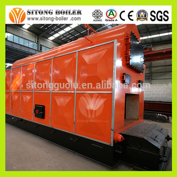 Water Tube 2 ton 4 ton 6 ton Wood Pellet Coal Fired Boiler Price