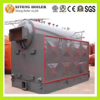 Factory directly Selling 8 ton h steam wood chips boilers